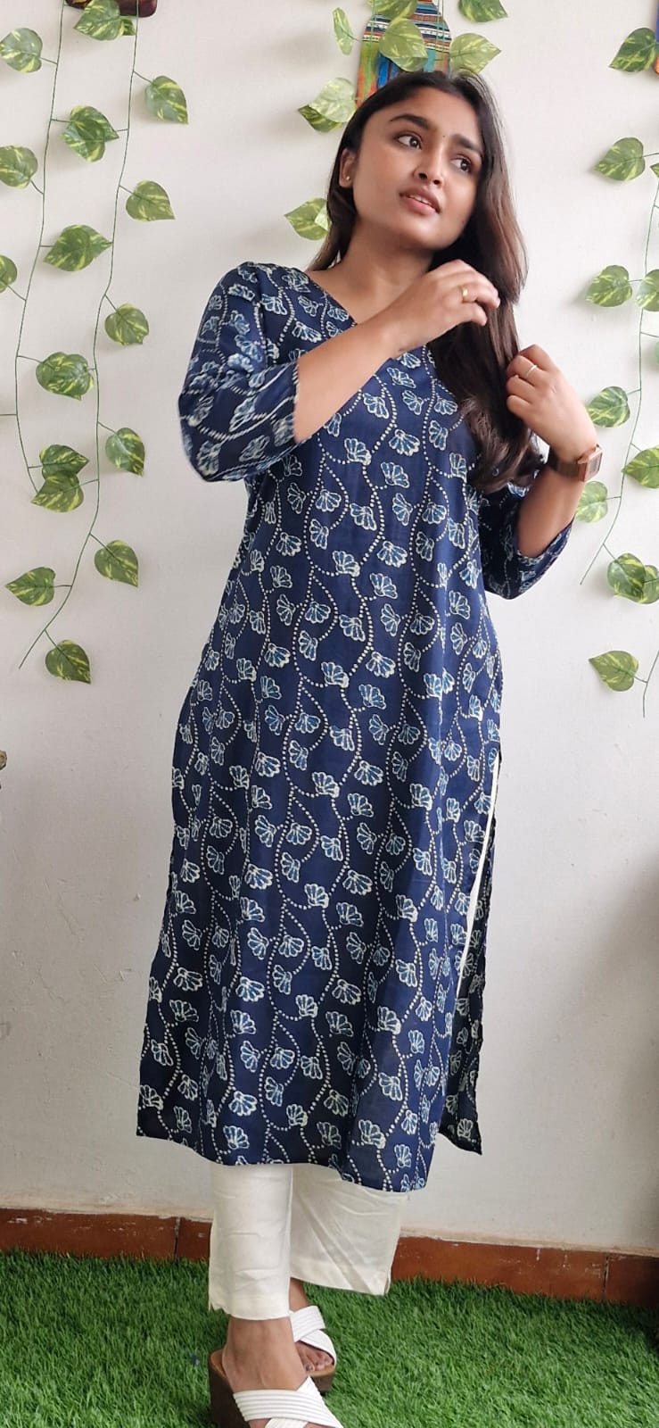Indigo love jaipuri floral 2