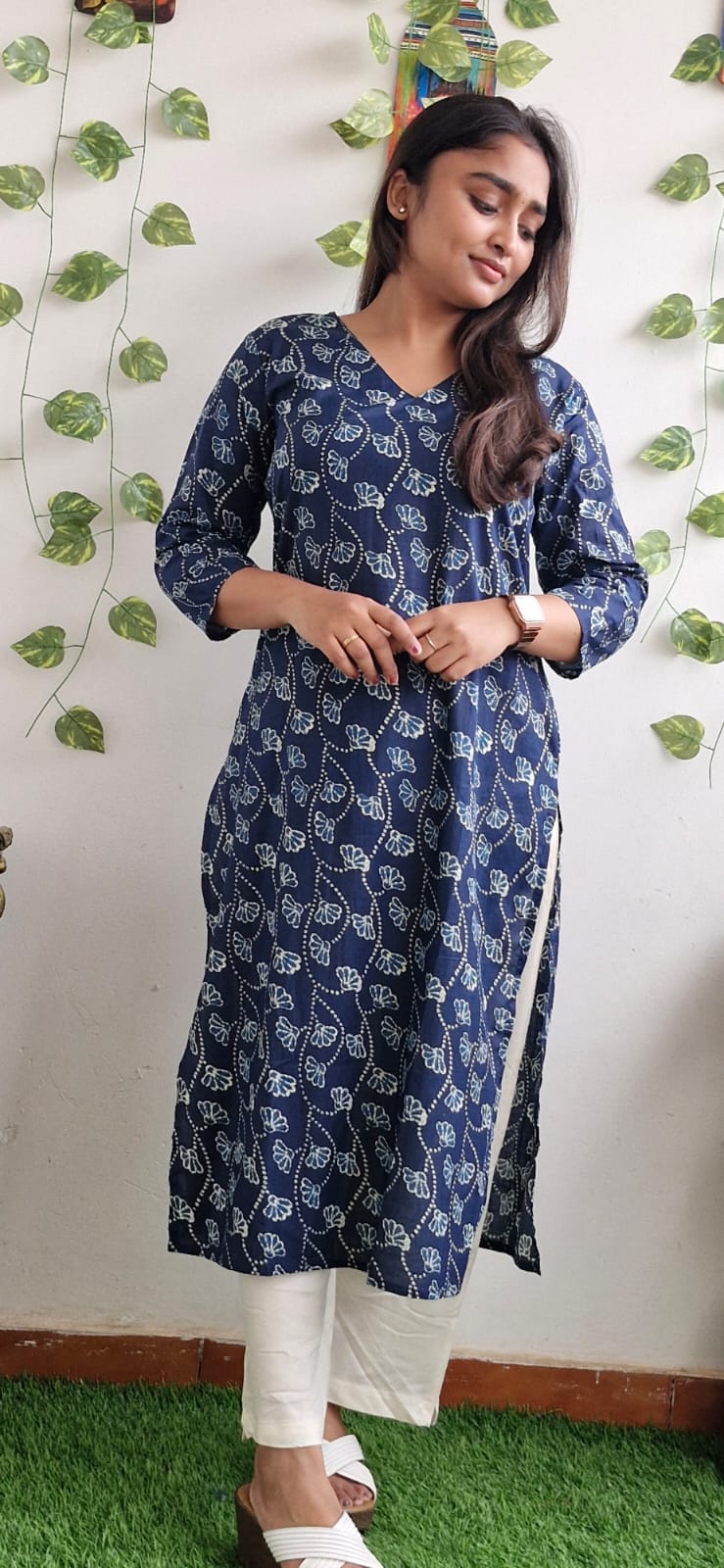 Indigo love jaipuri floral 2