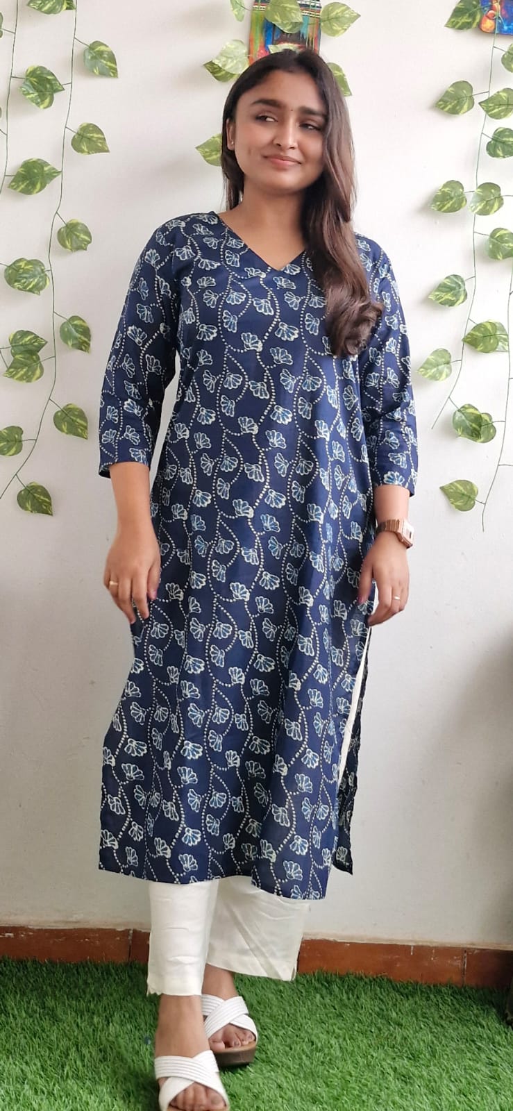 Indigo love jaipuri floral 2