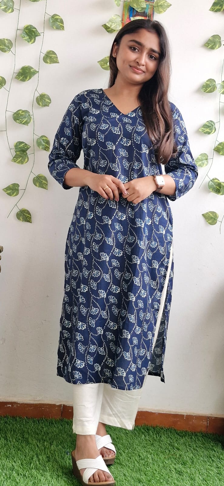 Indigo love jaipuri floral 2