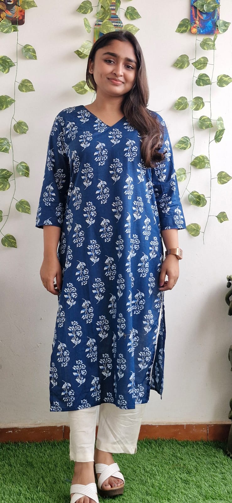 Indigo love jaipuri floral