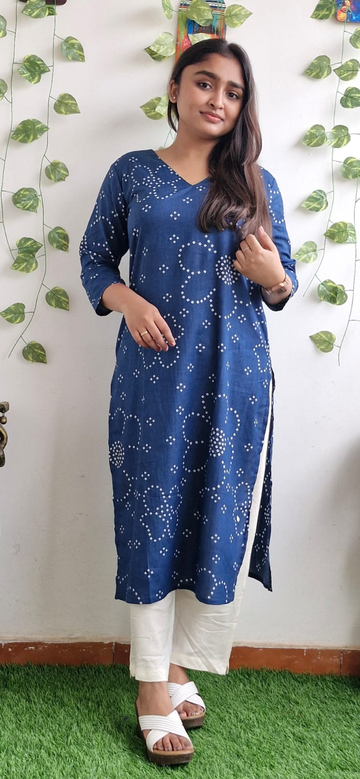 Indigo love jaipuri floral 3