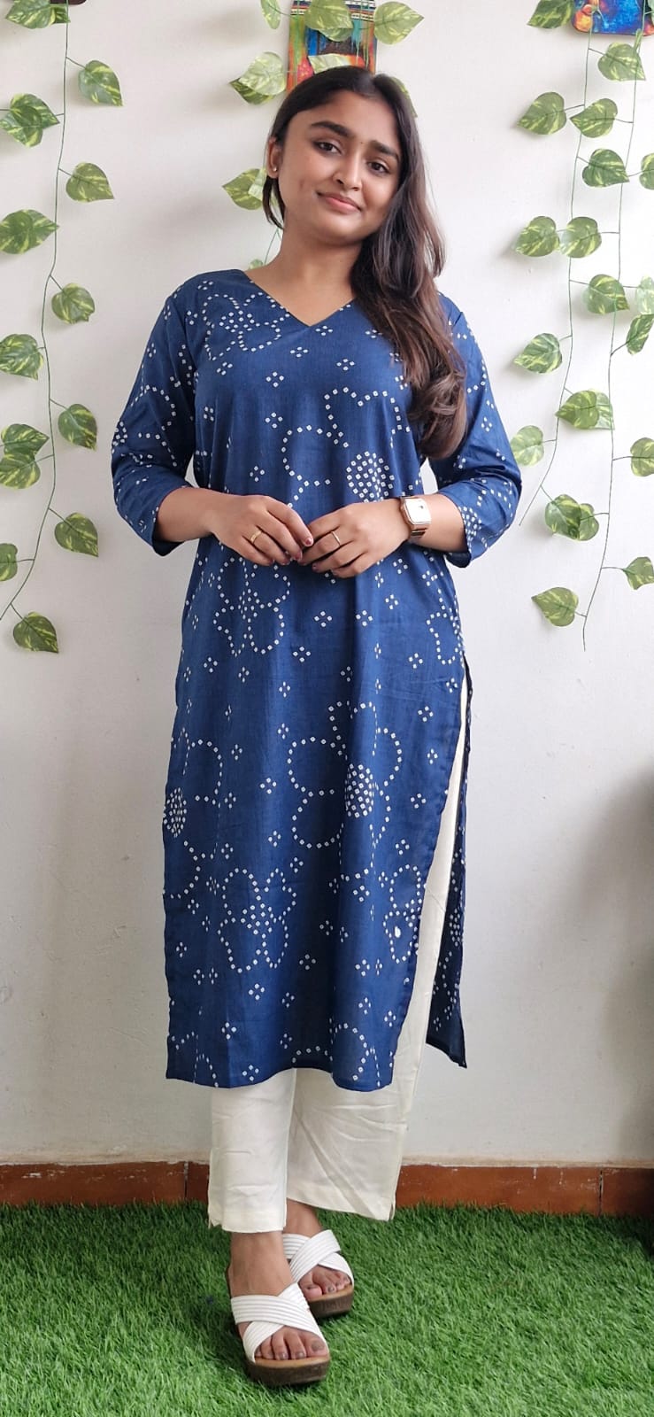 Indigo love jaipuri floral 3