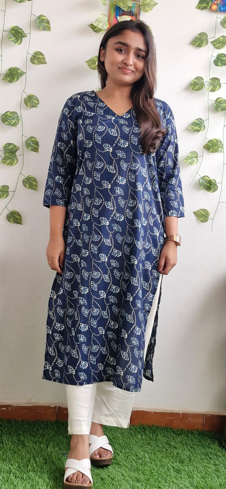 Indigo love jaipuri floral 2