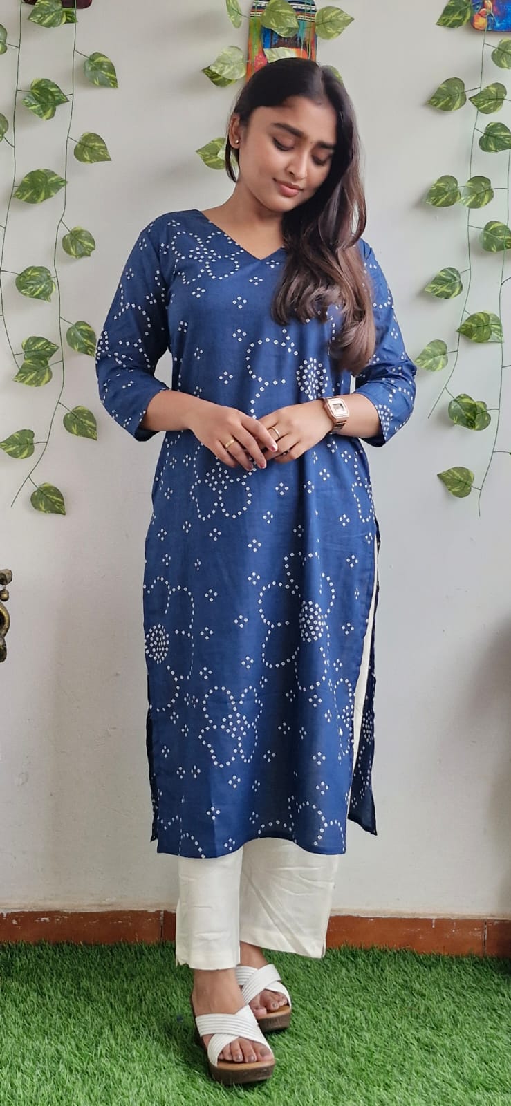 Indigo love jaipuri floral 3