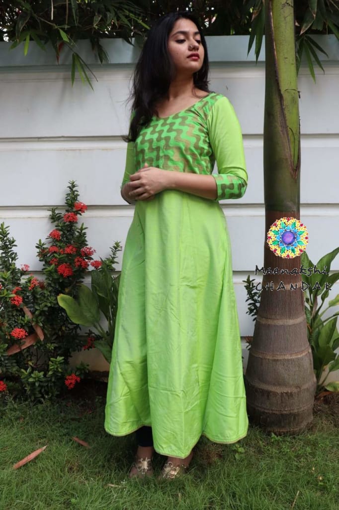 Pastel Green Anarkali Anarkali