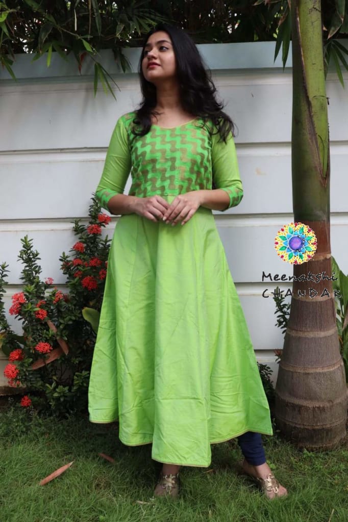Pastel Green Anarkali Anarkali