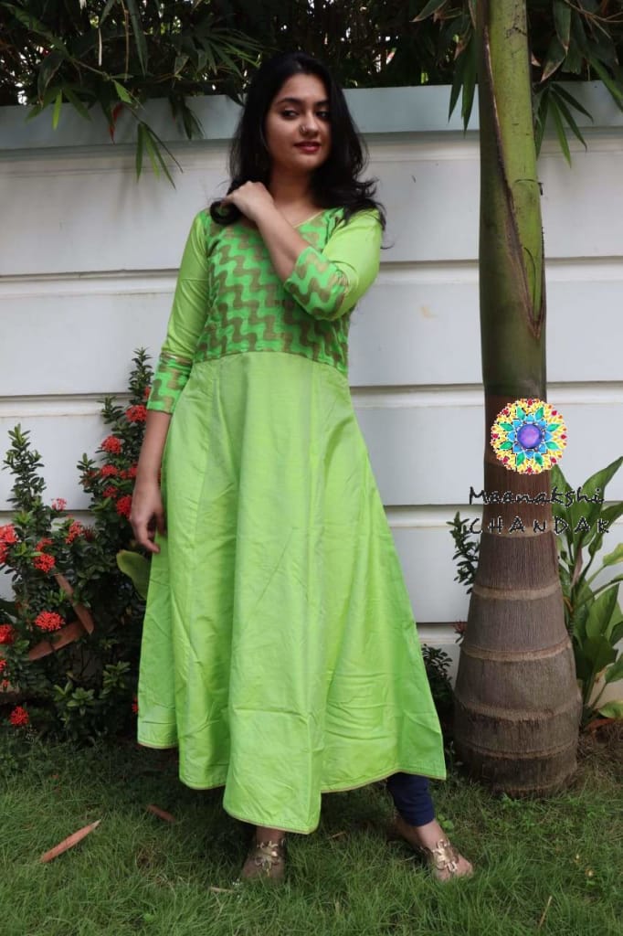 Pastel Green Anarkali Anarkali