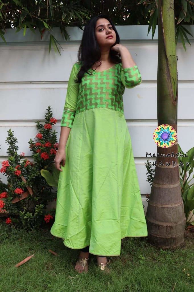 Pastel Green Anarkali Anarkali