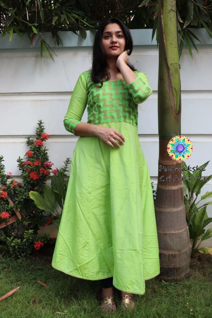 Pastel Green Anarkali Anarkali