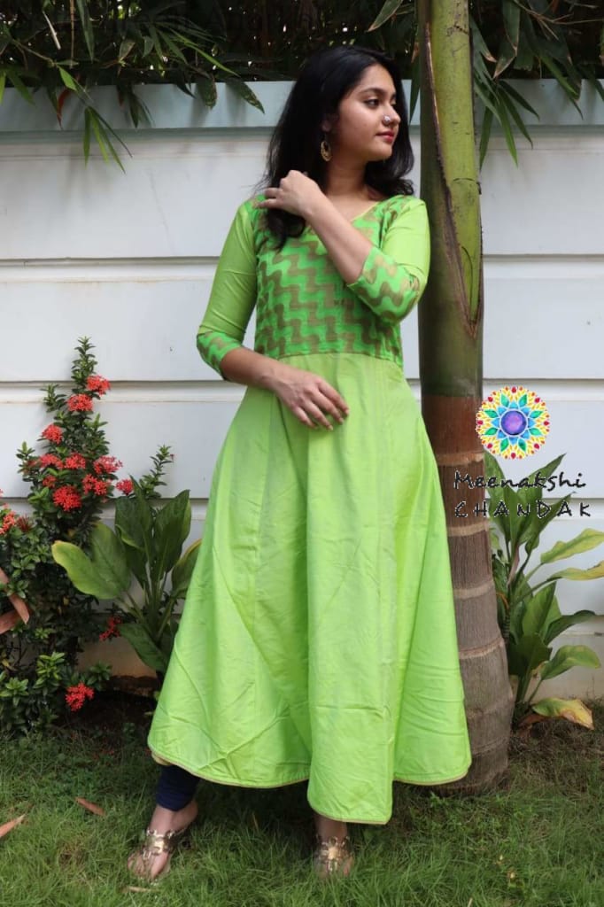 Pastel Green Anarkali Anarkali