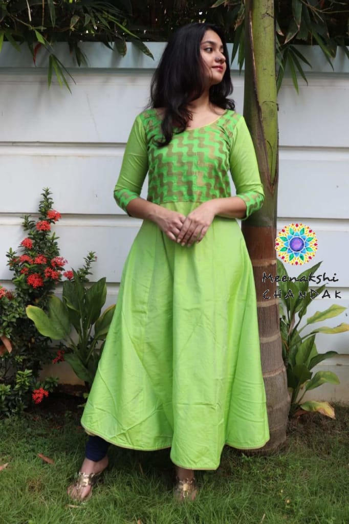 Pastel Green Anarkali Anarkali