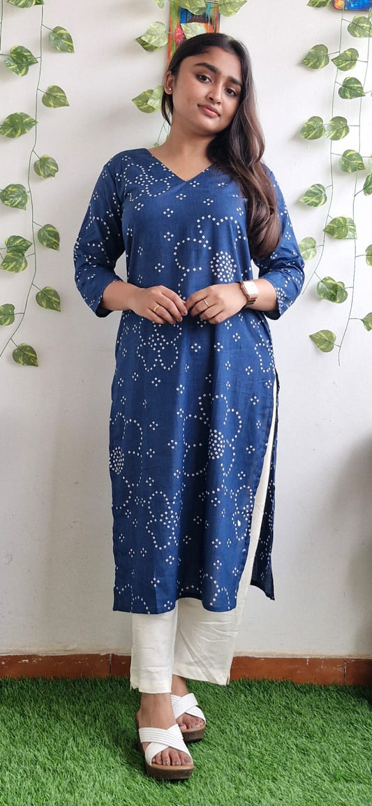 Indigo love jaipuri floral 3