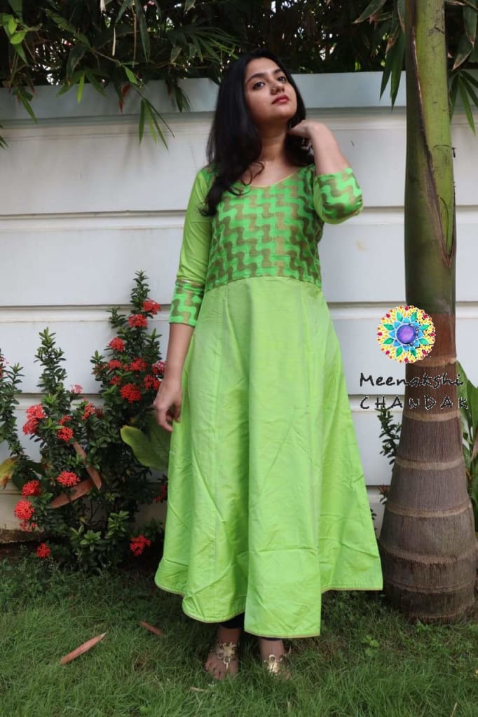 Pastel Green Anarkali Anarkali